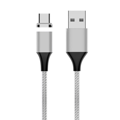 M11 5A USB to USB-C / Type-C Nylon Braided Magnetic Data Cable, Cable Length: 1m, USB-C / Type-C