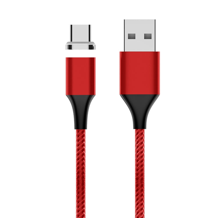 M11 5A USB to USB-C / Type-C Nylon Braided Magnetic Data Cable, Cable Length: 2m, USB-C / Type-C