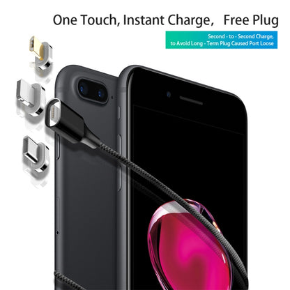 M11 5A USB to USB-C / Type-C Nylon Braided Magnetic Data Cable, Cable Length: 2m, USB-C / Type-C