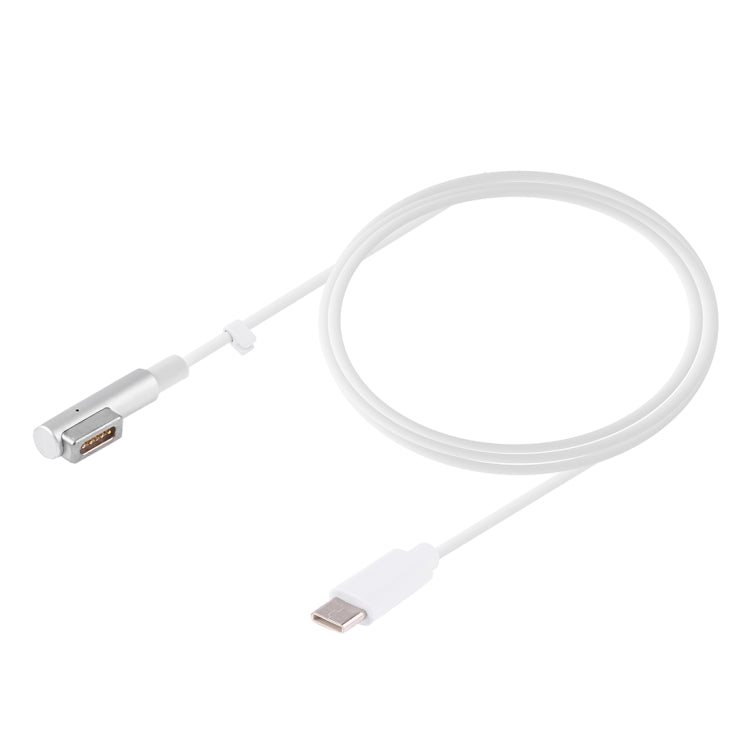 USB-C / Type-C Male to 5 Pin MagSafe 1 (L-Lip) Male Charging Data Cable for MacBook