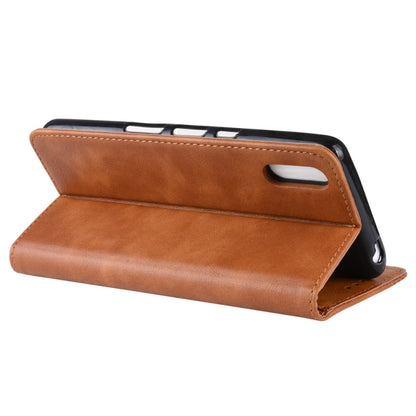 Magnetic Snap Retro Crazy Horse Texture Horizontal Flip Leather Case for Sony Xperia L3, with Holder & Card Slots & Photo Frame, For Sony Xperia L3