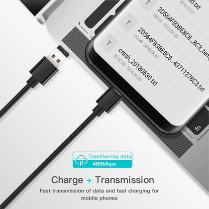 Mini Aluminum Alloy USB-C / Type-C Male to USB Female OTG Adapter Connector