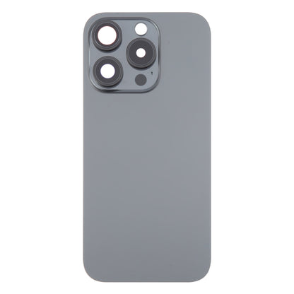 For iPhone 16 Pro Glass Original Battery Back Cover with Camera Lens Cover