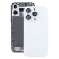 For iPhone 16 Pro Glass Original Battery Back Cover with Camera Lens Cover
