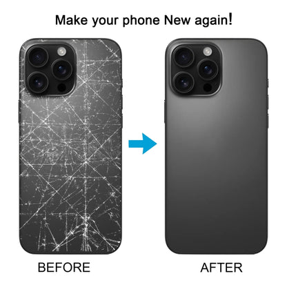 For iPhone 16 Pro Glass Original Battery Back Cover with Camera Lens Cover, For iPhone 16 Pro