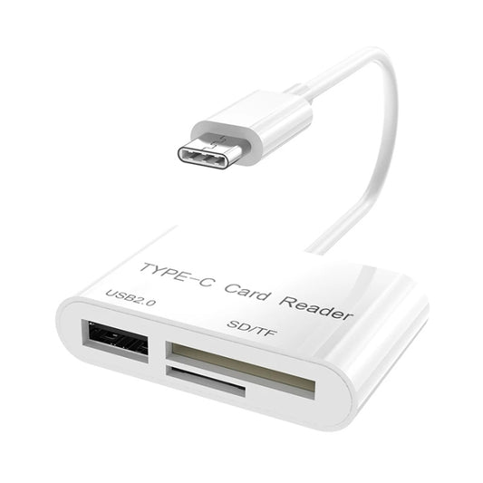 USB-C to USB SD/Micro SD Card Reader