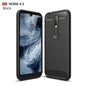 Brushed Texture Carbon Fiber TPU Case for Nokia 4.2, For Nokia 4.2