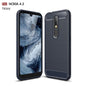 Brushed Texture Carbon Fiber TPU Case for Nokia 4.2, For Nokia 4.2