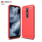 Brushed Texture Carbon Fiber TPU Case for Nokia 4.2, For Nokia 4.2