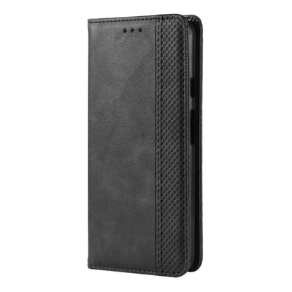Magnetic Buckle Retro Crazy Horse Texture Horizontal Flip Leather Case for Google Pixel 3a , with Holder & Card Slots & Photo Frame, For Google Pixel 3a