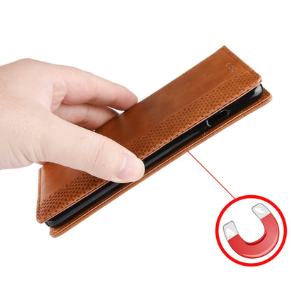 Magnetic Buckle Retro Crazy Horse Texture Horizontal Flip Leather Case for Google Pixel 3a , with Holder & Card Slots & Photo Frame, For Google Pixel 3a