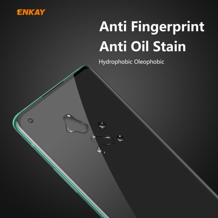 ENKAY Hat-Prince 0.26mm 9H 3D Curved Heat Bending Privacy Anti-spy Full Screen Tempered Glass Film, For OnePlus 8 Pro, For OnePlus 8, For Huawei P40 Pro, For Xiaomi Mi 10 / Mi 10 Pro