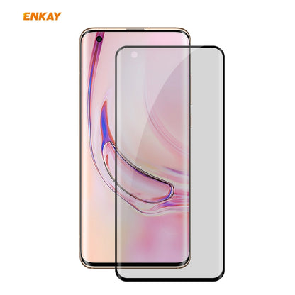ENKAY Hat-Prince 0.26mm 9H 3D Curved Heat Bending Privacy Anti-spy Full Screen Tempered Glass Film, For OnePlus 8 Pro, For OnePlus 8, For Huawei P40 Pro, For Xiaomi Mi 10 / Mi 10 Pro
