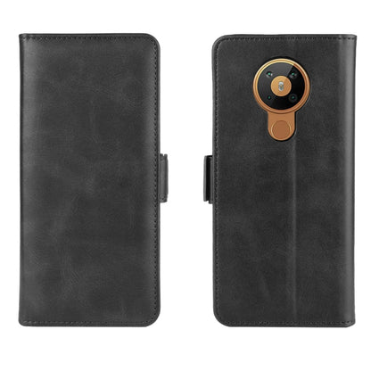 For Nokia 5.3 Dual-side Magnetic Buckle Horizontal Flip Leather Case with Holder & Card Slots & Wallet