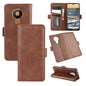 For Nokia 5.3 Dual-side Magnetic Buckle Horizontal Flip Leather Case with Holder & Card Slots & Wallet