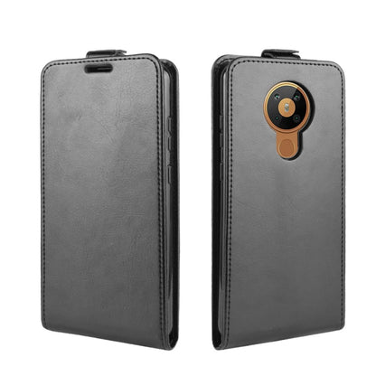 For Nokia 5.3 R64 Texture Single Vertical Flip Leather Protective Case with Card Slots & Photo Frame