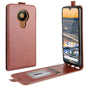 For Nokia 5.3 R64 Texture Single Vertical Flip Leather Protective Case with Card Slots & Photo Frame