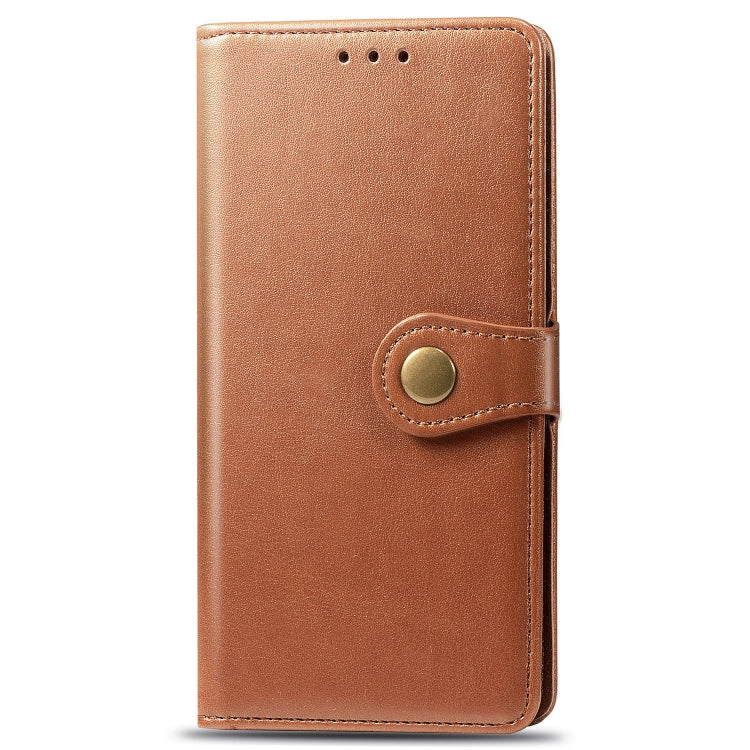For Nokia 5.3 Retro Solid Color Leather Buckle Phone Case with Lanyard & Photo Frame & Card Slot & Wallet & Stand Function, For Nokia 5.3
