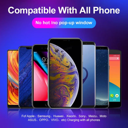 USB to USB-C / Type-C Magnetic Metal Connector Nylon Two-color Braided Magnetic Data Cable, Cable Length: 1m, USB-C / Type-C