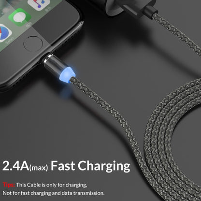 2 in 1 USB to Micro USB + USB-C / Type-C Magnetic Metal Connector Nylon Two-color Braided Magnetic Data Cable, Cable Length: 1m, Micro USB + USB-C / Type-C
