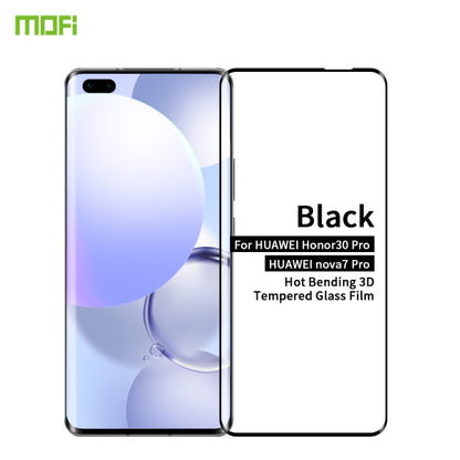MOFI 9H 3D Explosion Proof Thermal Bending Full Screen Covered Tempered Glass Film, For Huawei P40 Pro / P40 Pro+, For Huawei Nova 7 Pro /Honor 30 Pro, For OnePlus 8, For OnePlus 8 Pro