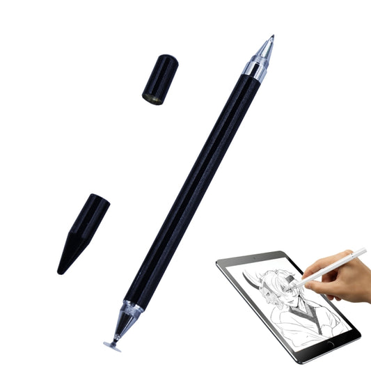 Imitation Porcelain 2 in 1 Mobile Phone Touch Screen Capacitive Pen for Apple / Huawei / Xiaomi / Samsung