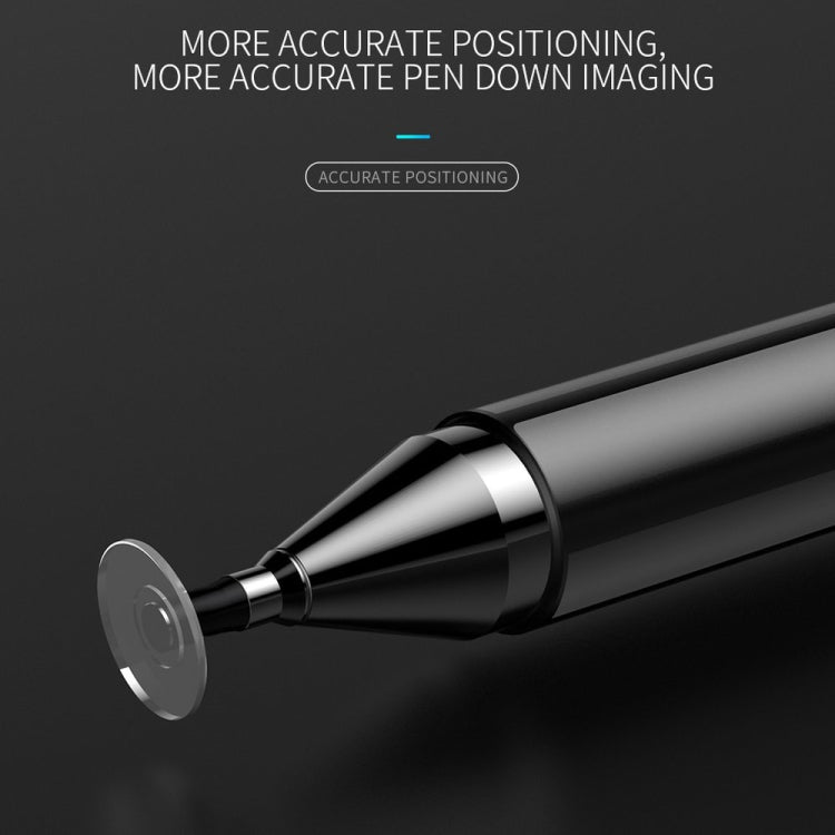 Imitation Porcelain 2 in 1 Mobile Phone Touch Screen Capacitive Pen for Apple / Huawei / Xiaomi / Samsung