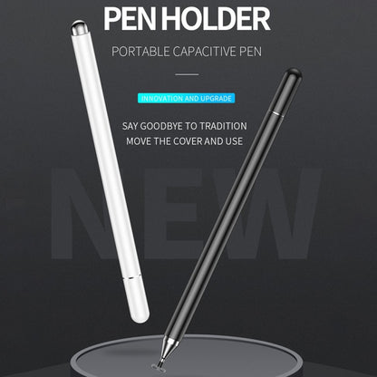 Imitation Porcelain 2 in 1 Mobile Phone Touch Screen Capacitive Pen for Apple / Huawei / Xiaomi / Samsung