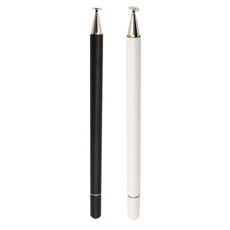 Imitation Porcelain 2 in 1 Mobile Phone Touch Screen Capacitive Pen for Apple / Huawei / Xiaomi / Samsung