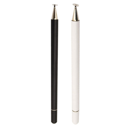 Imitation Porcelain 2 in 1 Mobile Phone Touch Screen Capacitive Pen for Apple / Huawei / Xiaomi / Samsung