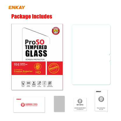 For Samsung Galaxy Tab S7 ENKAY Hat-Prince 0.33mm 9H Surface Hardness 2.5D Explosion-proof Tempered Glass Protector