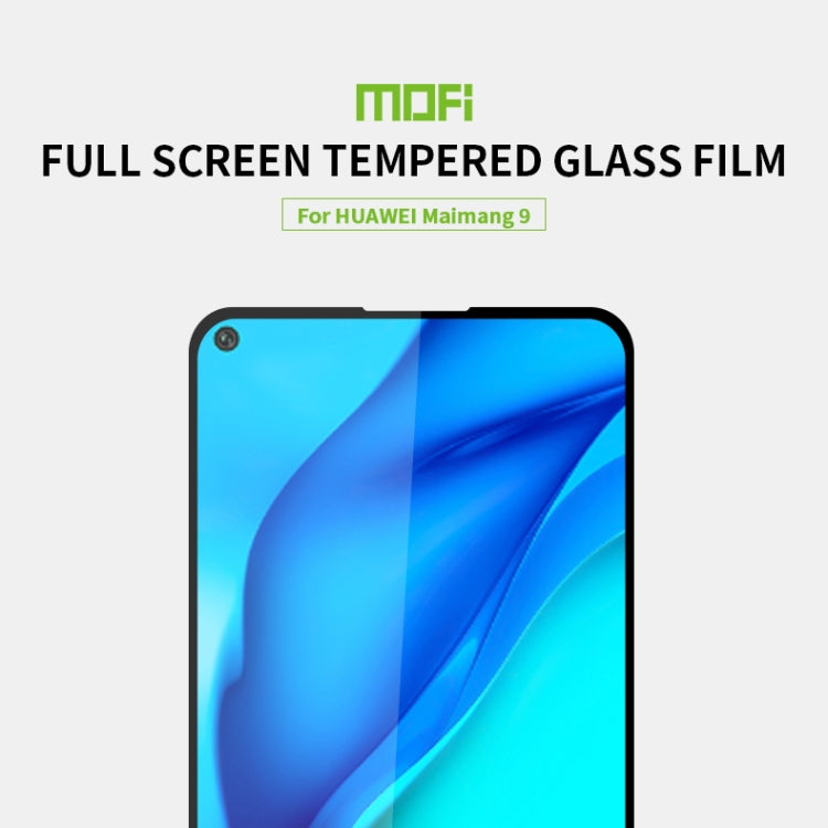 MOFI 9H 2.5D Full Screen Tempered Glass Film, For Huawei Mate 40 Lite, For Oneplus Nord