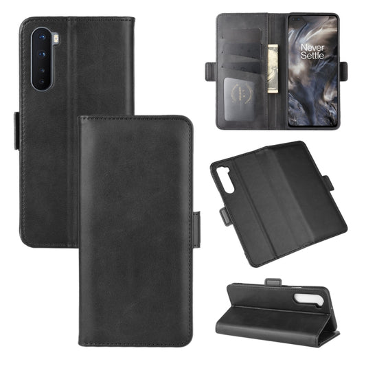 For OnePlus Nord  Dual-side Magnetic Buckle Horizontal Flip Leather Case with Holder & Card Slots & Wallet