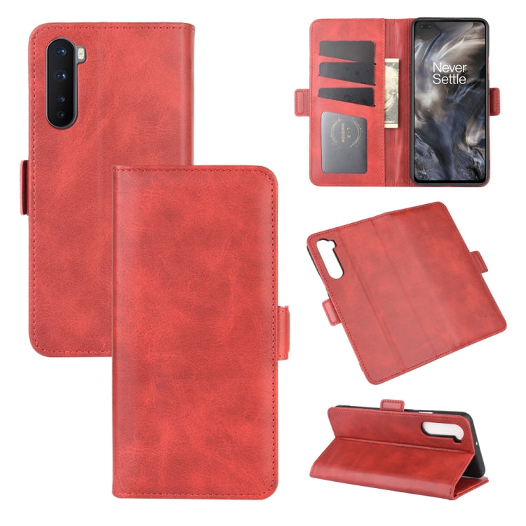 For OnePlus Nord  Dual-side Magnetic Buckle Horizontal Flip Leather Case with Holder & Card Slots & Wallet, For OnePlus Nord