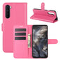 For OnePlus Nord Litchi Texture Horizontal Flip Protective Case with Holder & Card Slots & Wallet, For OnePlus Nord