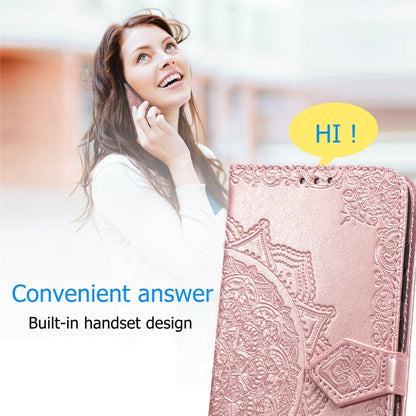 For Nokia 5.3 Mandala Flower Embossed Horizontal Flip Leather Case with Bracket / Card Slot / Wallet / Lanyard, For Nokia 5.3