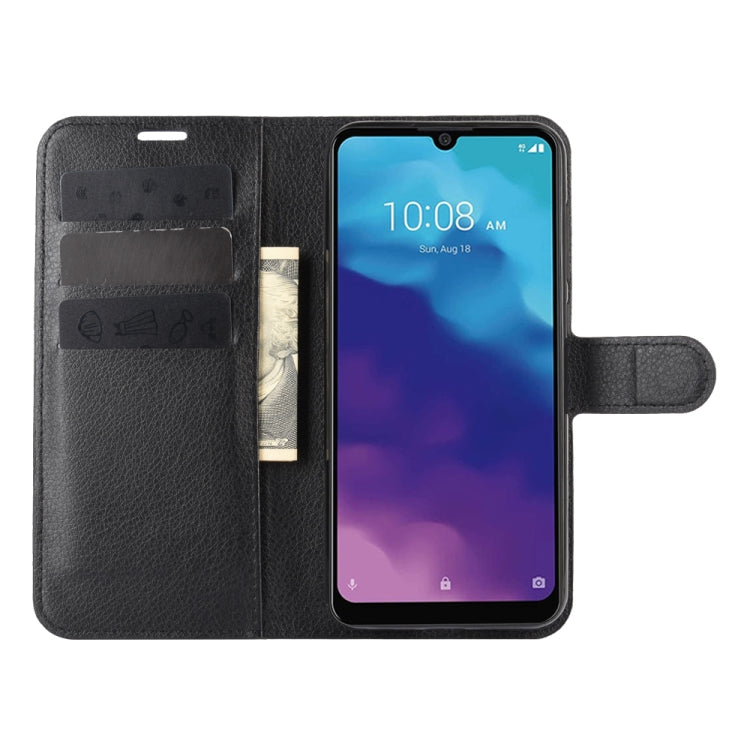 For ZTE Blade A7 2020 Fingerprint Version Litchi Texture Horizontal Flip Protective Case with Holder & Card Slots & Wallet, For ZTE Blade A7 2020 Fingerprint Version
