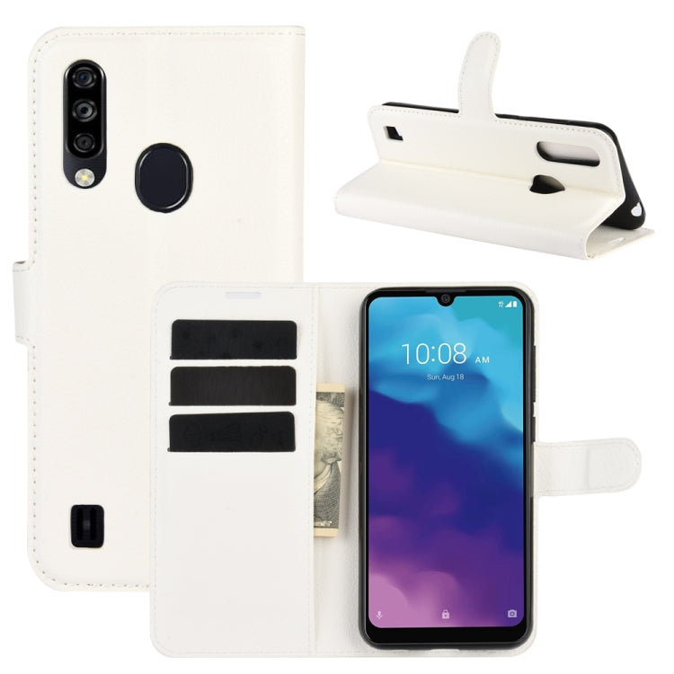 For ZTE Blade A7 2020 Fingerprint Version Litchi Texture Horizontal Flip Protective Case with Holder & Card Slots & Wallet, For ZTE Blade A7 2020 Fingerprint Version