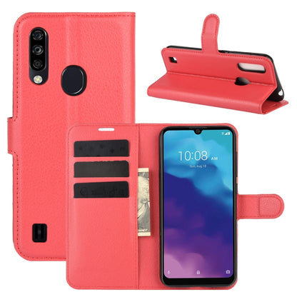 For ZTE Blade A7 2020 Fingerprint Version Litchi Texture Horizontal Flip Protective Case with Holder & Card Slots & Wallet, For ZTE Blade A7 2020 Fingerprint Version