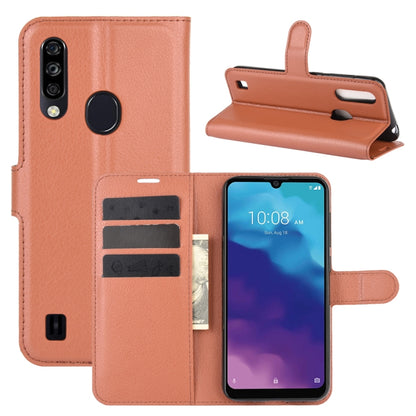 For ZTE Blade A7 2020 Fingerprint Version Litchi Texture Horizontal Flip Protective Case with Holder & Card Slots & Wallet, For ZTE Blade A7 2020 Fingerprint Version