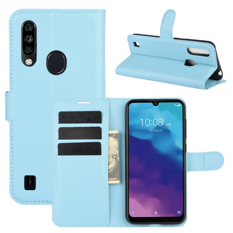 For ZTE Blade A7 2020 Fingerprint Version Litchi Texture Horizontal Flip Protective Case with Holder & Card Slots & Wallet, For ZTE Blade A7 2020 Fingerprint Version