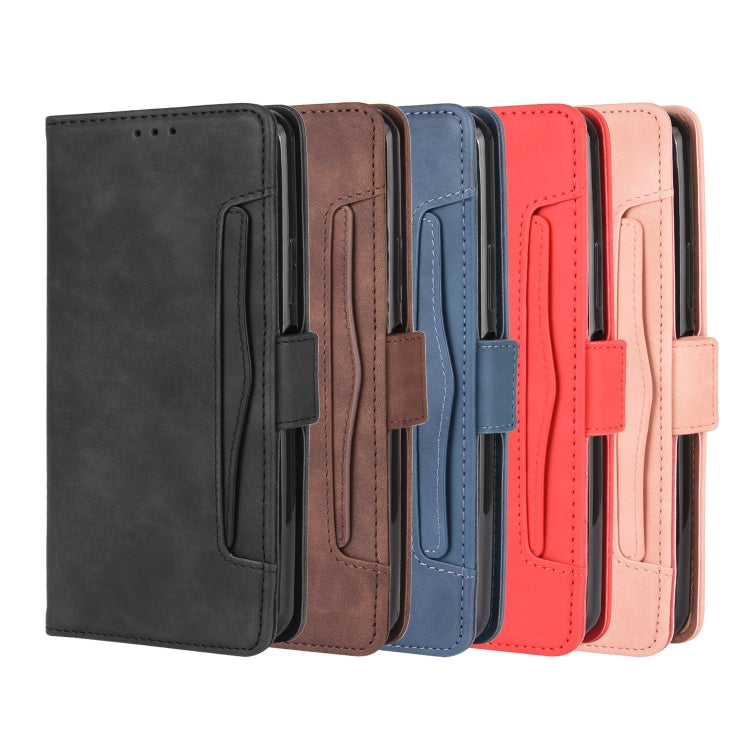 For Nokia 8.3 5G Wallet Style Skin Feel Calf Pattern Leather Case ，with Separate Card Slot