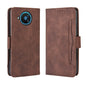 For Nokia 8.3 5G Wallet Style Skin Feel Calf Pattern Leather Case ，with Separate Card Slot