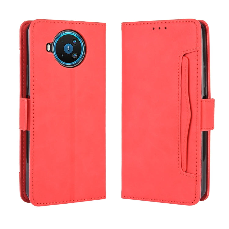 For Nokia 8.3 5G Wallet Style Skin Feel Calf Pattern Leather Case ，with Separate Card Slot