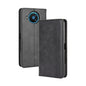 For Nokia 8.3 5G Magnetic Buckle Retro Crazy Horse Texture Horizontal Flip Leather Case  , with Holder & Card Slots & Photo Frame, For Nokia 8.3 5G