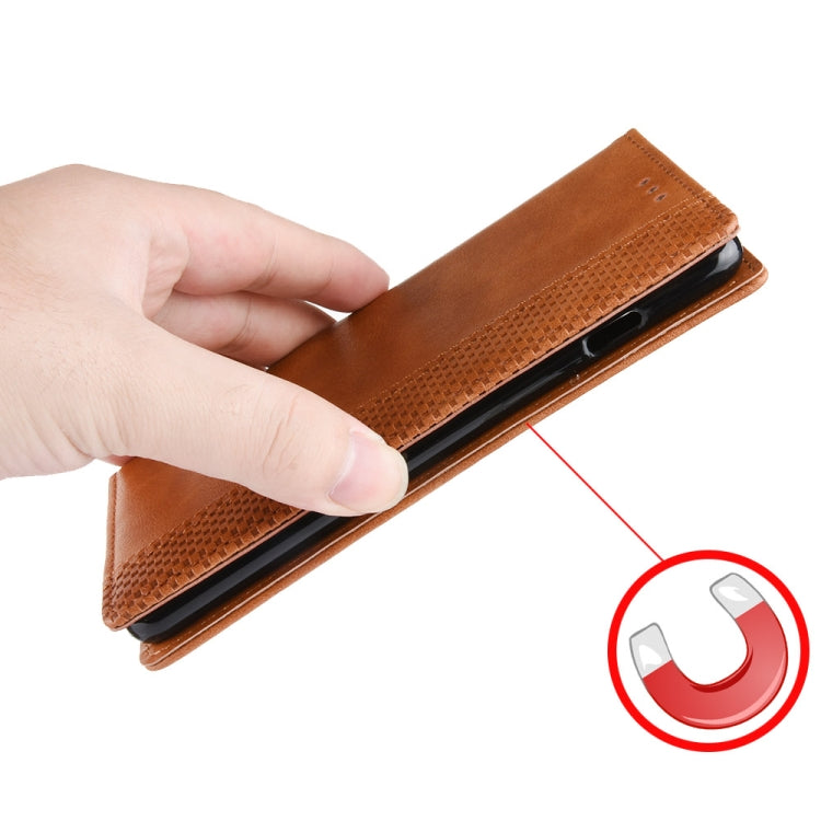 For Nokia 8.3 5G Magnetic Buckle Retro Crazy Horse Texture Horizontal Flip Leather Case  , with Holder & Card Slots & Photo Frame, For Nokia 8.3 5G