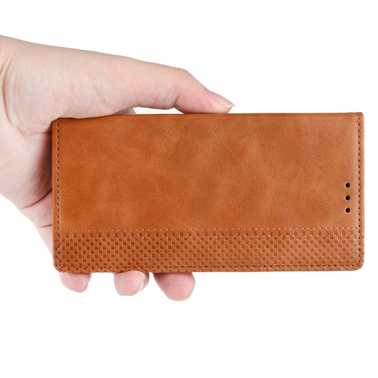 For Nokia 8.3 5G Magnetic Buckle Retro Crazy Horse Texture Horizontal Flip Leather Case  , with Holder & Card Slots & Photo Frame, For Nokia 8.3 5G