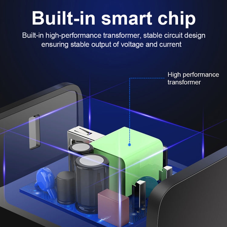 Portable Dual USB Mobile Phone Tablet Universal Charging Head Travel Charger, US Plug, US Plug