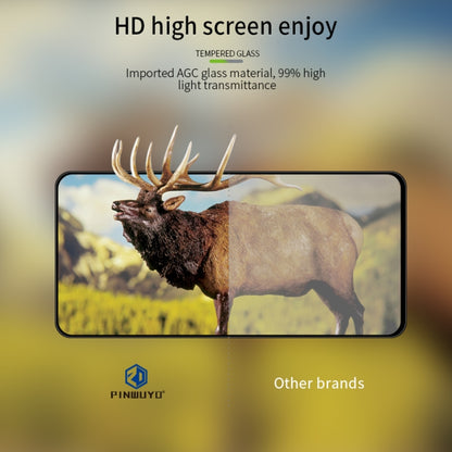 PINWUYO 9H 3D Curved Full Screen Explosion-proof Tempered Glass Film