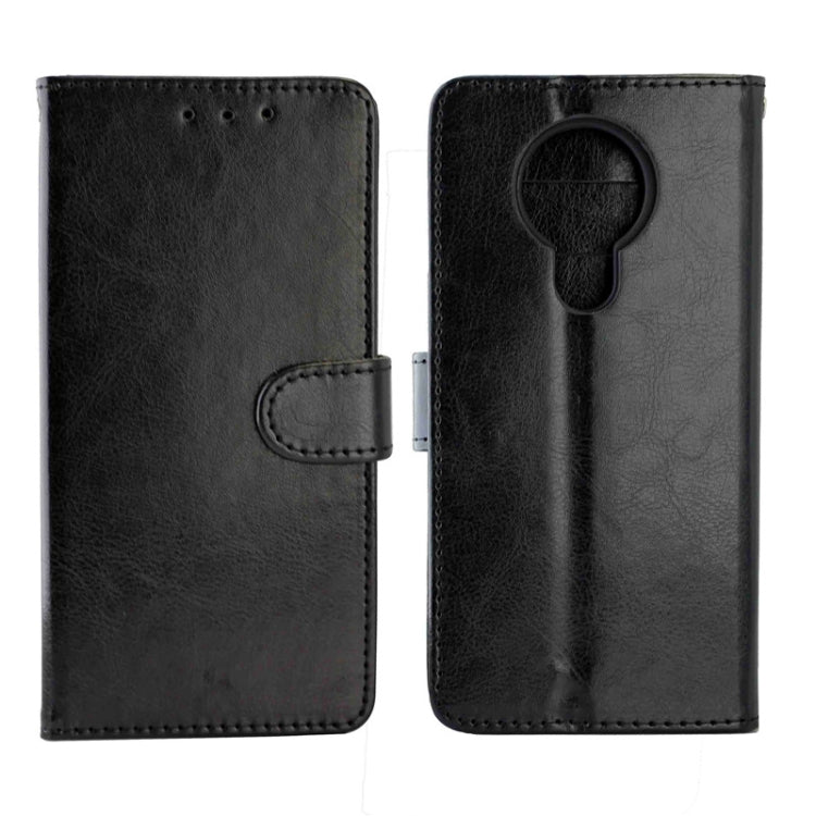 Crazy Horse Texture Leather Horizontal Flip Protective Case with Holder & Card Slots & Wallet & Photo Frame